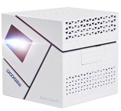 Máy chiếu Mini projector Android TV Smart Box Smart Cube P1