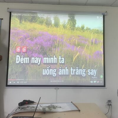 Màn Chiếu Treo Tường 100 Inch Giải Pháp Trình Chiếu Hoàn Hảo & Tiết Kiệm